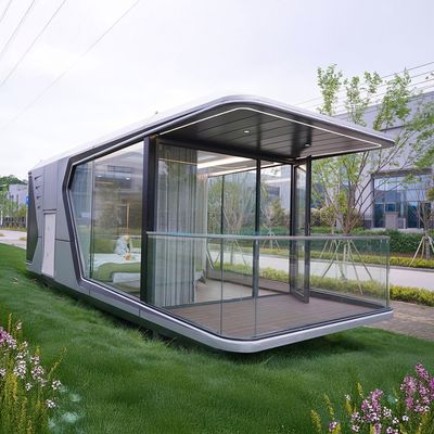 Waiyang Economic Movable Prefab Prefabricated Capsule Hotel Apple Cabin House Space Capsule House