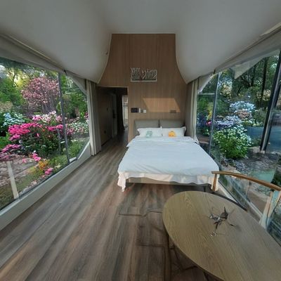 Luxury Prefabricated Capsule House a High-End Tiny Prefab House