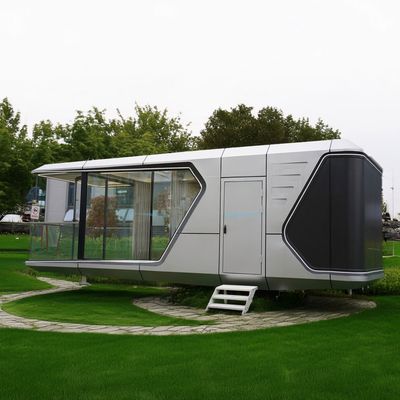 Customized Prefabricated Luxury Hotel Modern Space Capsule Style Camping House Tiny House Outdoor Mobile Capsule House