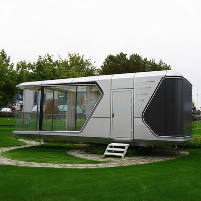 Customizable Household Waterproof Space Capsule Container Houses and Mobile Prefabricated Steel Houses