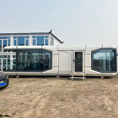 Customizable Household Waterproof Space Capsule Container Houses and Mobile Prefabricated Steel Houses
