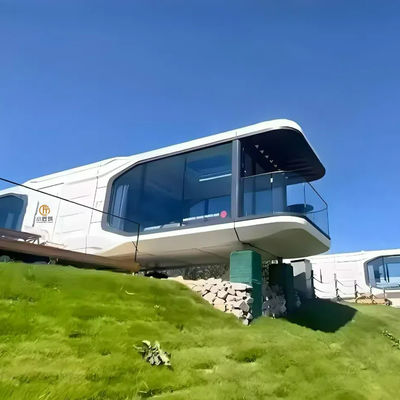 Household Waterproof Space Capsule Container House Mobile Prefabricated Steel House