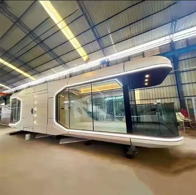 Household Waterproof Space Capsule Container House Mobile Prefabricated Steel House