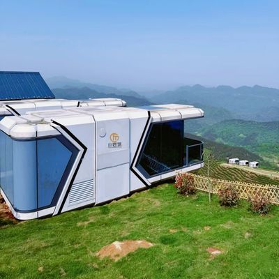 Household Waterproof Space Capsule Container House Mobile Prefabricated Steel House