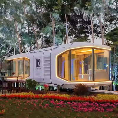 High-quality New Mobile Hotel Capsule Room Prefabricated Mobile Housing Solution