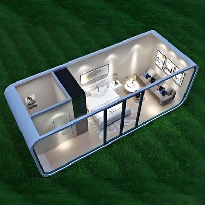 2025 Precision Decoration Factory Direct Sales apple Cabin Prefabricated Container Space Capsule Room Outdoor Office Warehouse