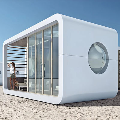 Modern Design Removable Office Pods Steel Hoisting System Convenient Access