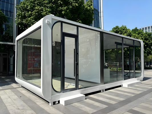 Modern Design Removable Office Pods Steel Hoisting System Convenient Access