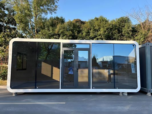 Modern Design Removable Office Pods Steel Hoisting System Convenient Access