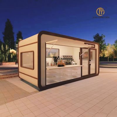 Expandable Apple House Container - Prefabricated 20ft/30ft/40ft Luxury Homes with Smart Systems