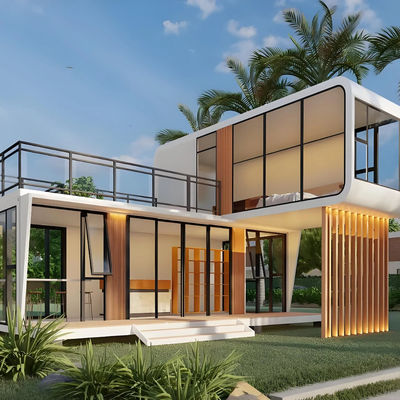 Modern Design Double Outdoor Garden High-End Removable Steel Apple Pod Office Pod