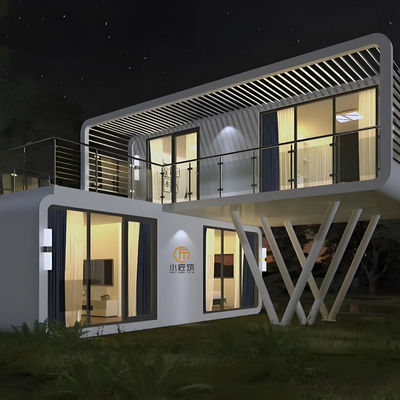 Modern Design Double Outdoor Garden High-End Removable Steel Apple Pod Office Pod