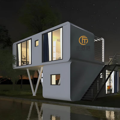 Modern Design Double Outdoor Garden High-End Removable Steel Apple Pod Office Pod