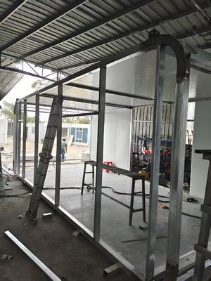 Modern Luxury Mobile Home Steel Container Villa for Leisure or Office Use Dedicated Apple Cabin Design