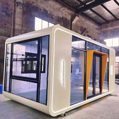 Durable Steel Framed Container House | Modern Portable Mid-century Inspired Prefab Homes with Weatherproof Construction