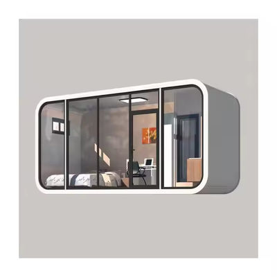 Expandable Modern Portable House Design | Contemporary Steel Framed Mid-century Container Homes with Smart Lock System
