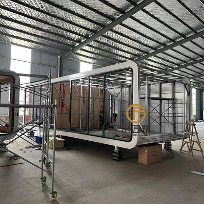Custom 20 Feet Prefabricated Double Floor One-Room Suite Apple Capsule Grid Storage Container for House or Mall Use