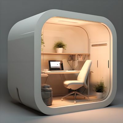 Space-Saving Prefab Container House - Modular Mobile Tiny Home with Quick Assembly Design