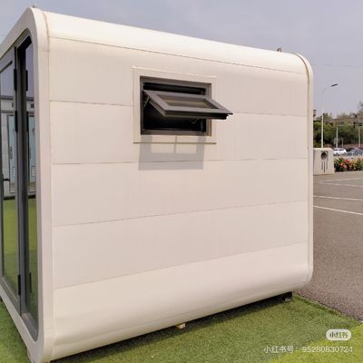 Space-Saving Prefab Container House - Modular Mobile Tiny Home with Quick Assembly Design