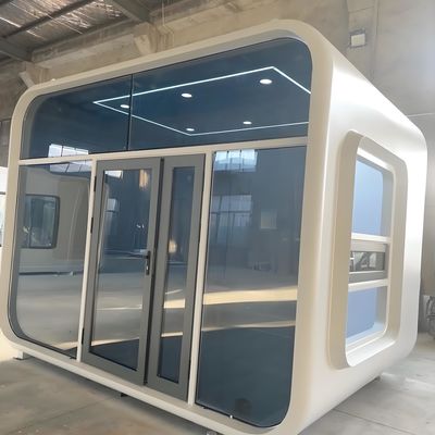Portable Luxury Apple Pod for Small Office & Sandwich Panel Houses Durable Steel Construction for Outdoor Use
