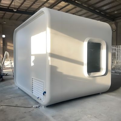 Portable Luxury Apple Pod for Small Office & Sandwich Panel Houses Durable Steel Construction for Outdoor Use