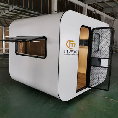Modern Mini Prefabricated Steel Sandwich Panel Mobile Office Pods for House Park Workshop Use Mobile Cabins Home Shops Villas