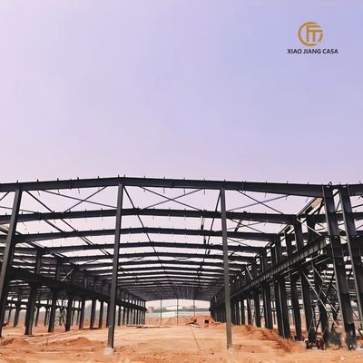 Lightweight Modular Prefabricated Steel Structure Metal Frame Warehouse Factory Construction