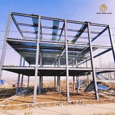 Prefabricated Long-span Steel Structure Building Prefabricated Metal Warehouse Workshop Office Building Shed