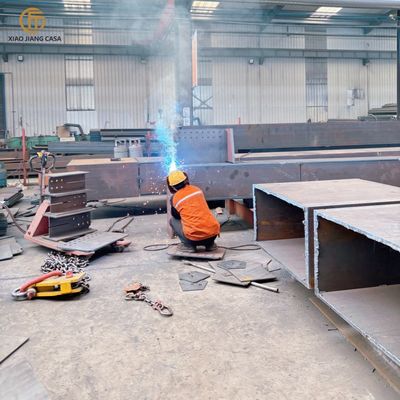 Prefabricated Long-span Steel Structure Building Prefabricated Metal Warehouse Workshop Office Building Shed