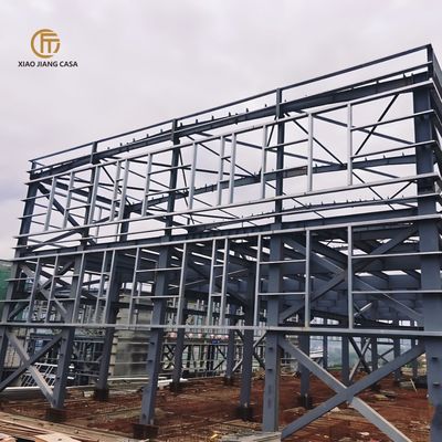 Prefab Steel Warehouse Building - Metal Structure Warehouse with Steel Frame Construction & Customizable Design