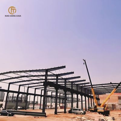 Prefab Steel Warehouse Building - Metal Structure Warehouse with Steel Frame Construction & Customizable Design
