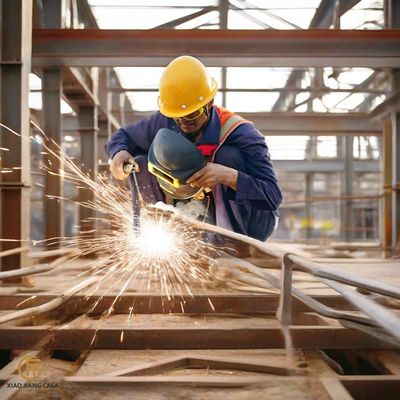 Prefab Steel Warehouse Building - Metal Structure Warehouse with Steel Frame Construction & Customizable Design
