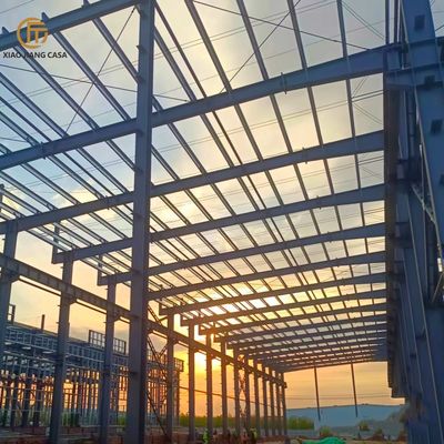 Customizable Prefabricated Steel Warehouse - Metal Structure Building with Industrial-grade Steel Frame