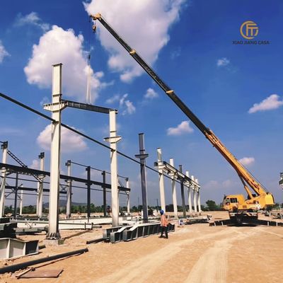 Customizable Prefabricated Steel Warehouse - Metal Structure Building with Industrial-grade Steel Frame