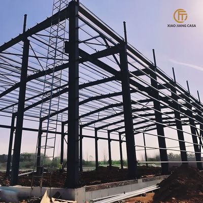 Customizable Prefabricated Steel Warehouse - Metal Structure Building with Industrial-grade Steel Frame