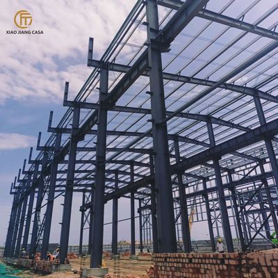 Customizable Prefabricated Steel Warehouse - Metal Structure Building with Industrial-grade Steel Frame