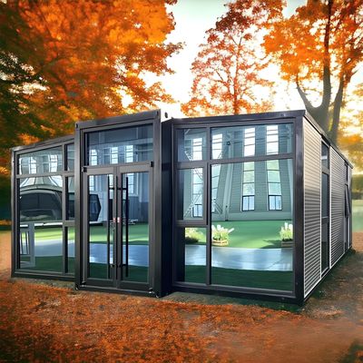 Portable 20ft 40ft Expandable Prefabricated Container House Easy-to-Install Mobile Structure for Home Office Hotel Durable Steel
