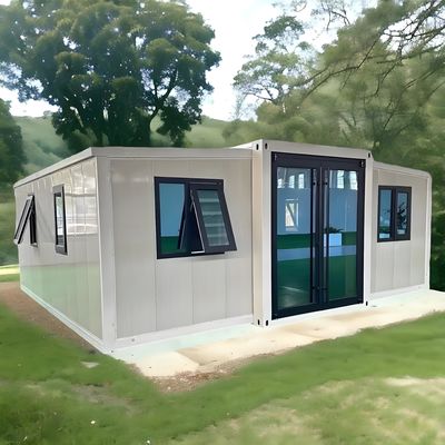 Portable 20ft 40ft Expandable Prefabricated Container House Easy-to-Install Mobile Structure for Home Office Hotel Durable Steel