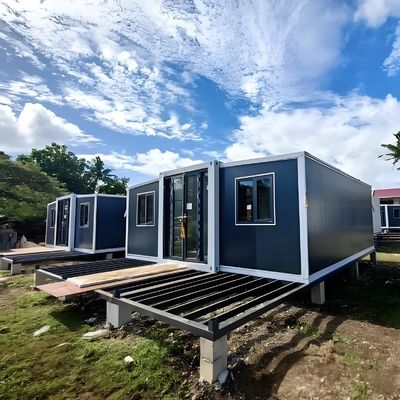 Portable 20ft 40ft Expandable Prefabricated Container House Easy-to-Install Mobile Structure for Home Office Hotel Durable Steel