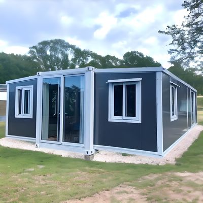 20ft 40ft Expandable Prefabricated Portable Steel Building for Home Office or Hotel Use