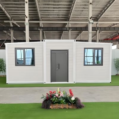 20ft 40ft Expandable Prefabricated Portable Steel Building for Home Office or Hotel Use