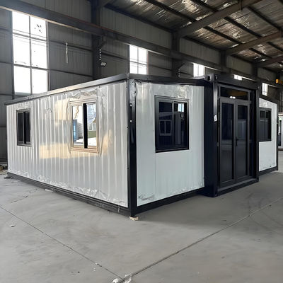 Hurricane-Resistant Heat-Resistant Light Steel Prefabricated House Demountable Expandable Design with Sandwich Panel Material