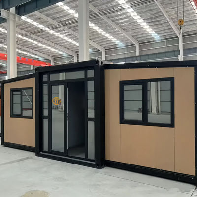 2 Bedroom Collapsible Container House Portable Modular Steel Building for Home Office or Hotel Use