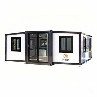 2 Bedroom Collapsible Container House Portable Modular Steel Building for Home Office or Hotel Use