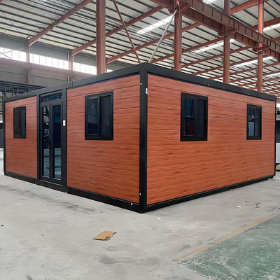 2 Bedroom Collapsible Container House Portable Modular Steel Building for Home Office or Hotel Use
