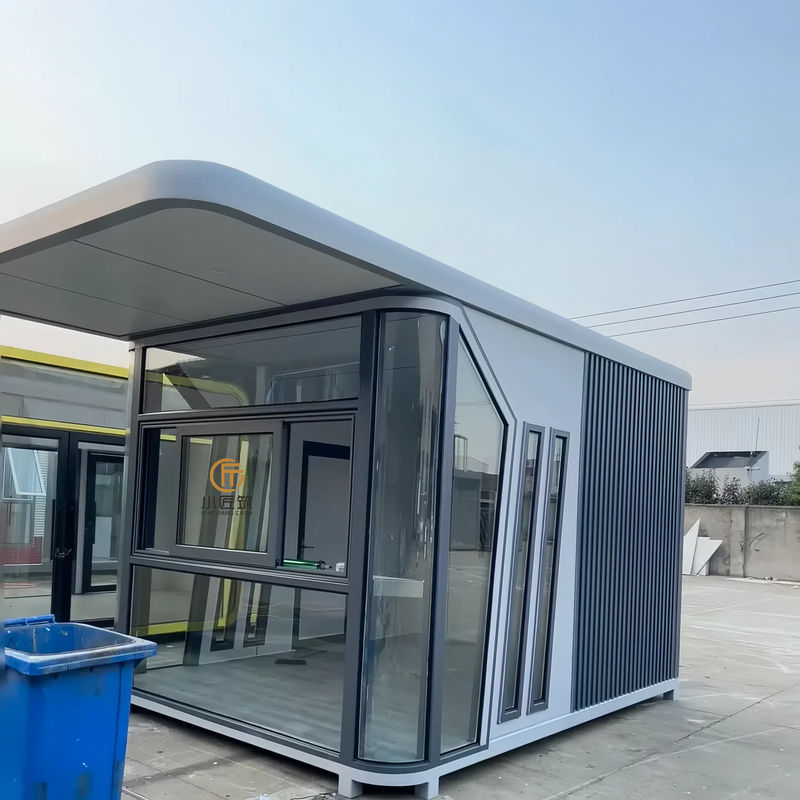 Steel Foldable Container House Apple Cabin Hotel and Warehouse Capsule Use As Office or Sleeping House
